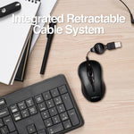 Mouse Retractil USB Argom MS08